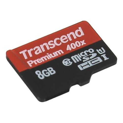 Карта памяти Transcend Micro SDHC Premium TS8GUSDCU1 8GB