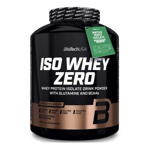 BioTech USA Iso Whey Zero (Латте, 2270 г)