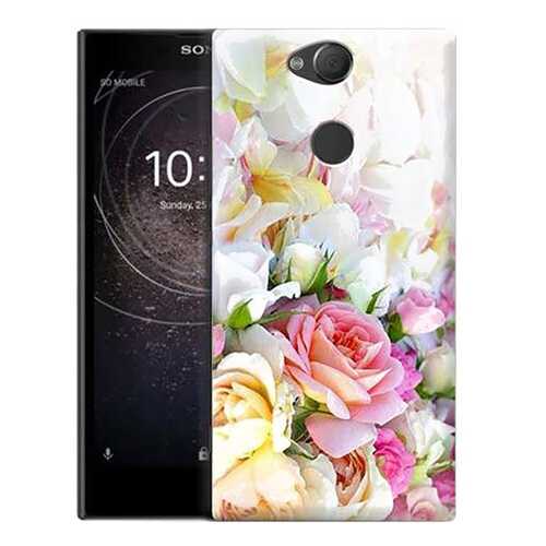 Чехол RE:PA для Sony Xperia XA2 с принтом Нежные розы