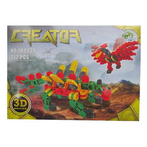Конструктор Динозавры Dragon Toys Страйп 212 дет.