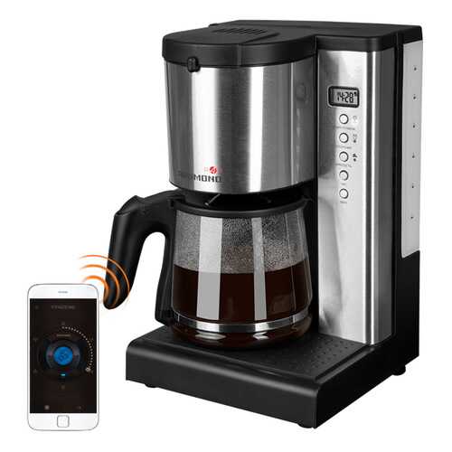 Умная кофеварка Redmond SkyCoffee M1509S Silver/Black
