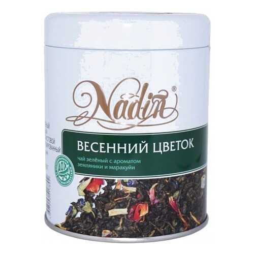 Чай зеленый листовой Nadin весенний цветок 75 г