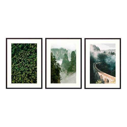 Набор постеров Коллаж Природа №133 30х90 см