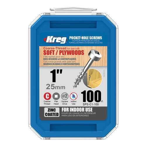 KregSPS-C1-1001 , Pan-Head, 100 шт