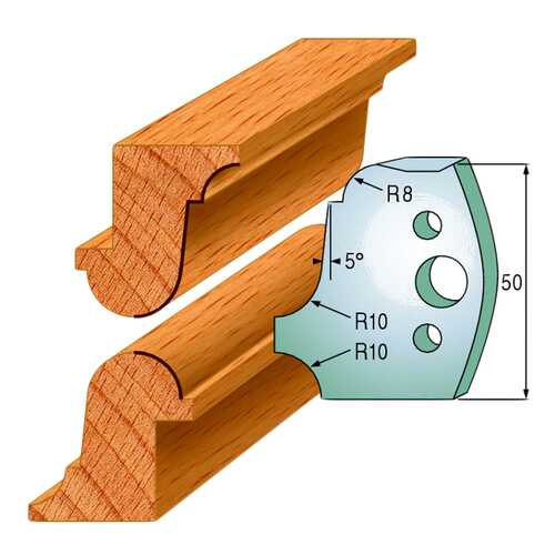 Комплект из 2-х ножей 50x4 SP CMT 690.557
