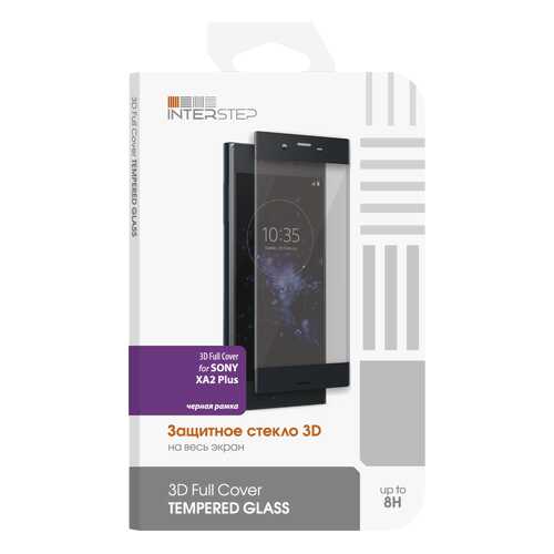 Защитное стекло InterStep для Sony XA2 Plus Black