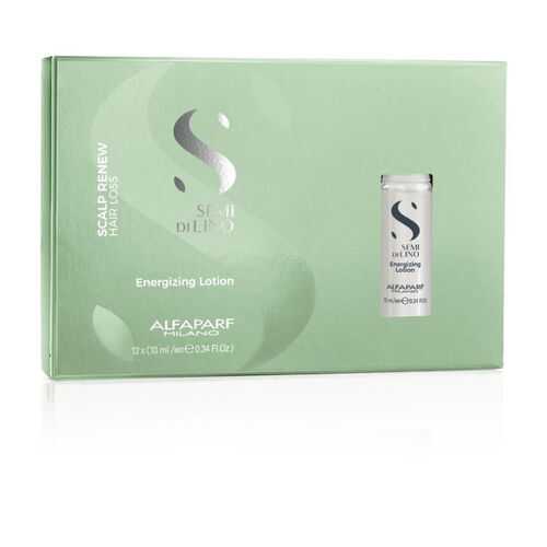 Лосьон для волос Alfaparf Milano, Semi di Lino Scalp Energizing, 12х10 мл