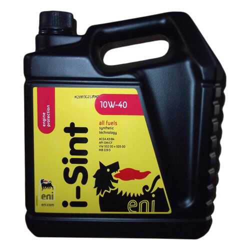 Моторное масло Eni I-Sint SAE 10W-40 4л