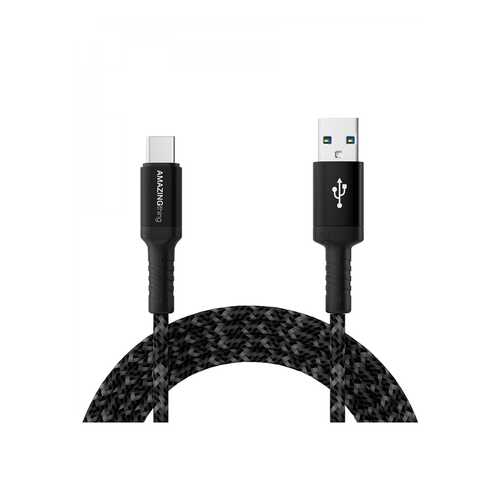 Кабель Amazingthing SupremeLink MFi Bullet Shield USB-Type-C Black 2.2m 3A