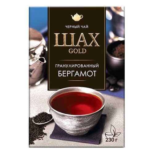 Чай черный листовой Шах Gold Бергамот 230 г