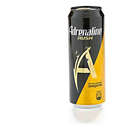 Напиток Adrenaline juicy энергетический газированный 0.449 л