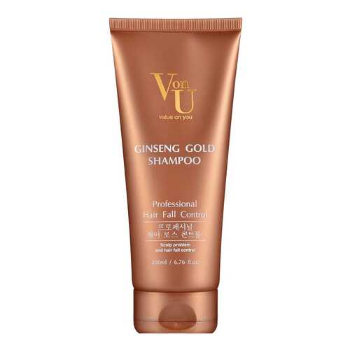 Шампунь для волос Von U Ginseng Gold Shampoo 200мл