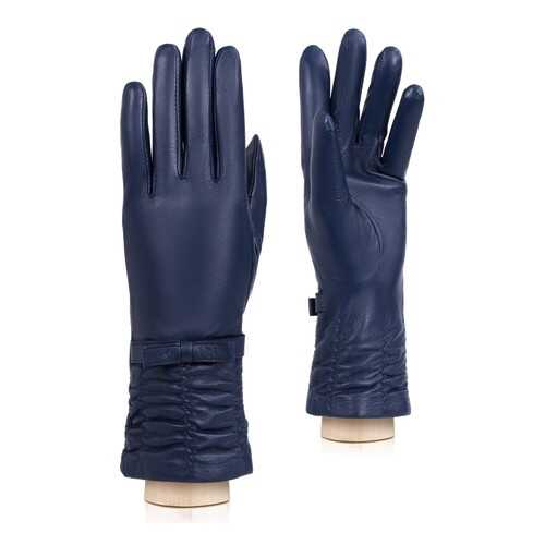 Перчатки женские Labbra LB-0635 синие 6.5