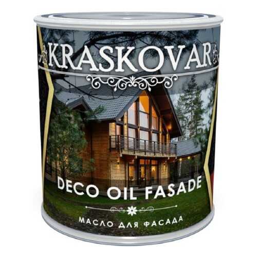 Масло для фасада Kraskovar Deco Oil Fasade Имбирь 0,75л