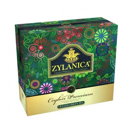 Чай Zylanica Ceylon Premium зеленый 100 пакетиков