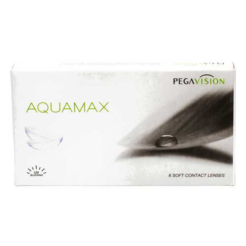 Контактные линзы AQUAMAX 6 линз R 8,6 -5,00