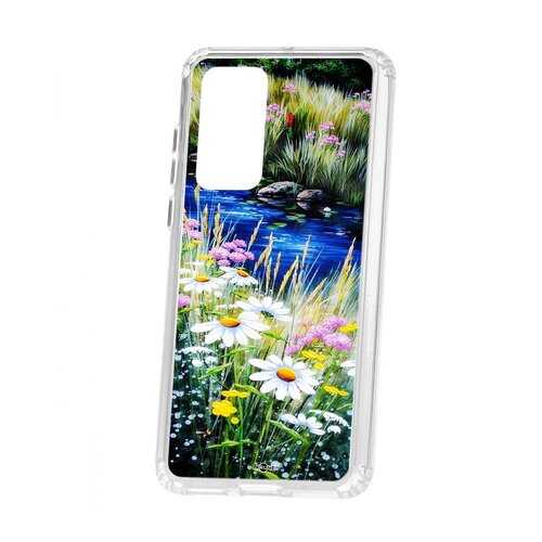 Чехол Kruche Huawei P40 Print Ромашки у ручья