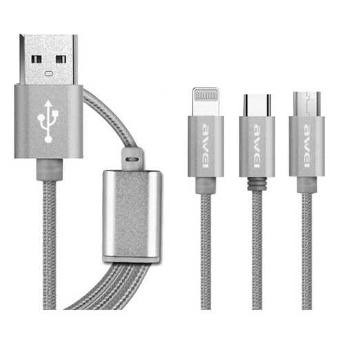 Кабель Awei CL-970-GRY