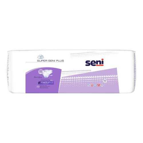 Подгузники для взрослых Seni Super Plus размер M 75-110 см 30 шт.