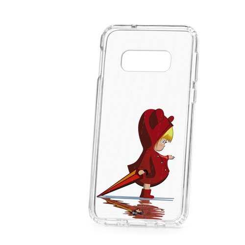Чехол Samsung Galaxy S10e Kruche Print Девочка с зонтом