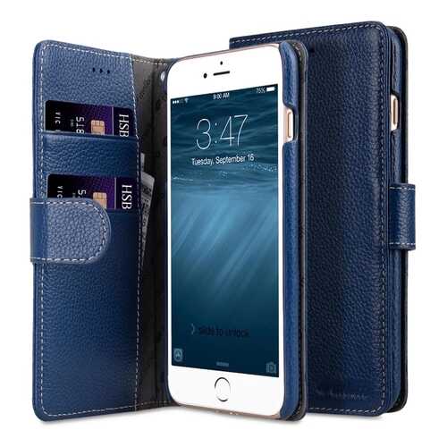 Чехол Melkco для Apple iPhone 7 Plus/8 Plus - Wallet Book Type, Dark Blue