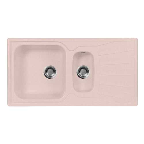 Мойка для кухни гранитная AquaGranitEx m-09K розовый