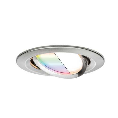 Светильник встраиваемый EBL Nova Plus ZB Coin RGBW 1x7W Es gb 92964