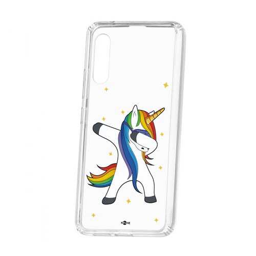 Чехол Kruche Samsung Galaxy A90 5G Print Единорожка