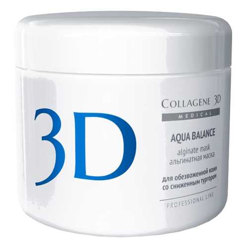 Маска для лица Medical Collagene 3D Aqua Balance Alginate Mask 200 г