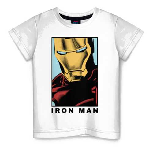 Детская футболка ВсеМайки Iron Man хлопок, р. 152