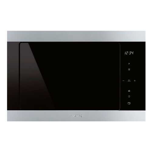 Встраиваемая микроволновая печь с грилем Smeg FMI 325 X