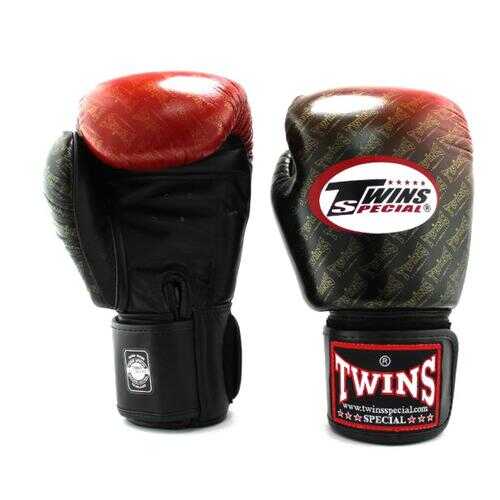 Перчатки боксерские Twins FBGVL3-TW1 FANCY BOXING GLOVES черно-красные