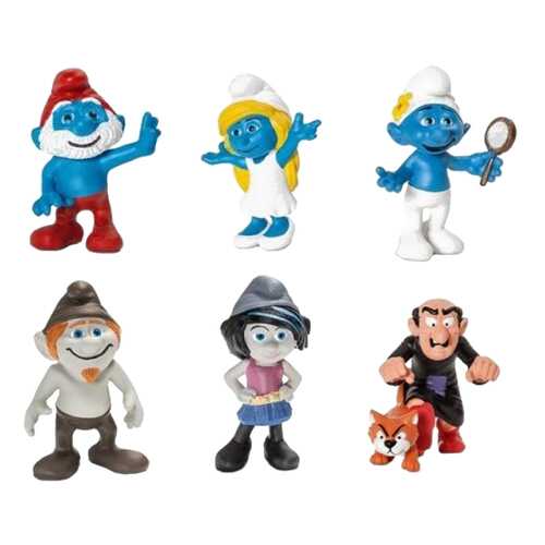 Набор фигурок Смурфики 6 шт Schleich The Smurfs 41339