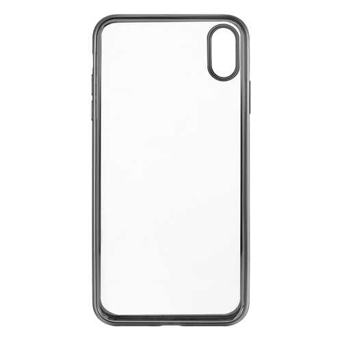 Чехол защитный Frame Case для iPhone Xs Max, серебряный