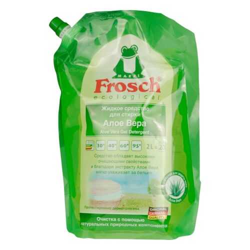 Гель для стирки Frosch алоэ вера универсальный 2 л