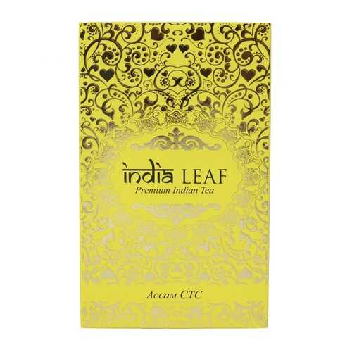 Чай India leaf Ассам стс, черный гранулированный, 200 гр