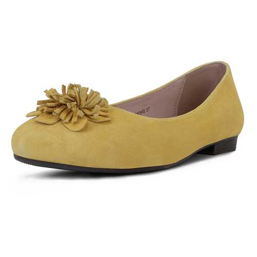 Балетки женские Pierre Cardin K0346PM-1A желтые 38 RU