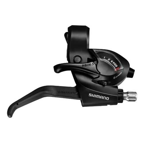 Шифтер/тормозная ручка Shimano Tourney ST-EF41 прав 6ск 2050 мм черный б/уп ASTEF41R6AL
