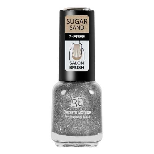 Лак для ногтей Brigitte Bottier Sugar Sand тон 316 искрящееся серебро, 12мл