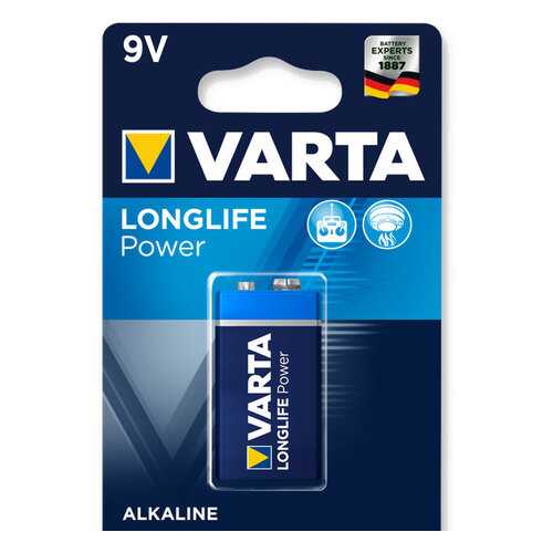 Батарейка VARTA High Energy/Longlife Power 6LR61/6LF22 1 шт