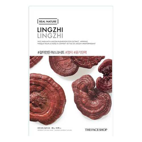Маска для лица The Face Shop Real Nature Lingzhi Face Mask 20 г