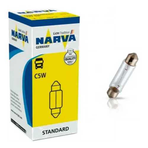 NARVA 17125 Лампа накаливания C5W 12V 5W (sv8,5)