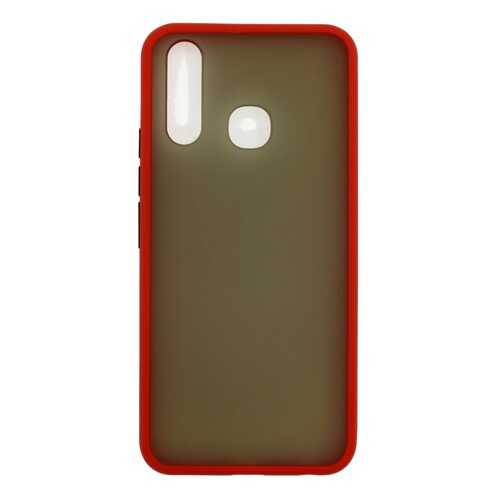 Чехол Zibelino Plastic Matte для Vivo Y19/ Vivo U3/ Vivo Y5S Red