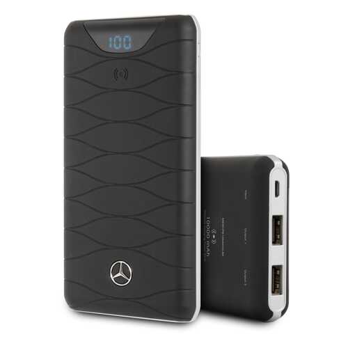 Внешний аккумулятор Mercedes-Benz Wireless 10000 mA/h Black (MEWCPB10KWHCLBK)