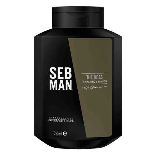 Освежающий шампунь для увеличения объема Sebman The Boss, 250 мл