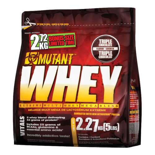 Протеин Mutant Whey 2270 г Triple Chocolate