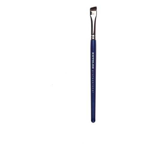 Кисть для визажа из имитации мангуста со скосом №10К (Цв: Blue)/Kryolan/10M-3M24K0-Blue