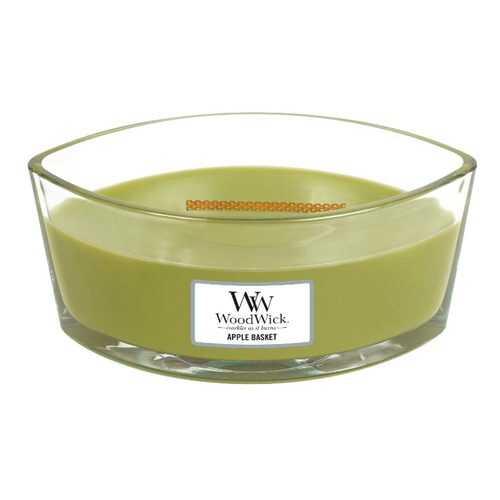 Аромасвеча Woodwick эллипс Корзина с яблоками