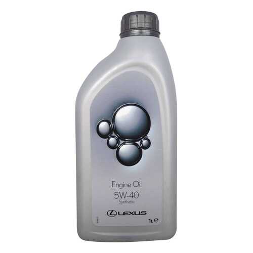 Моторное масло Toyota Lexus Engine Oil Synthetic 5W-40 1л