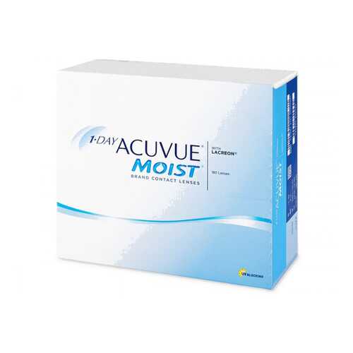 Контактные линзы 1-Day Acuvue Moist 180 линз R 8,5 +4,00